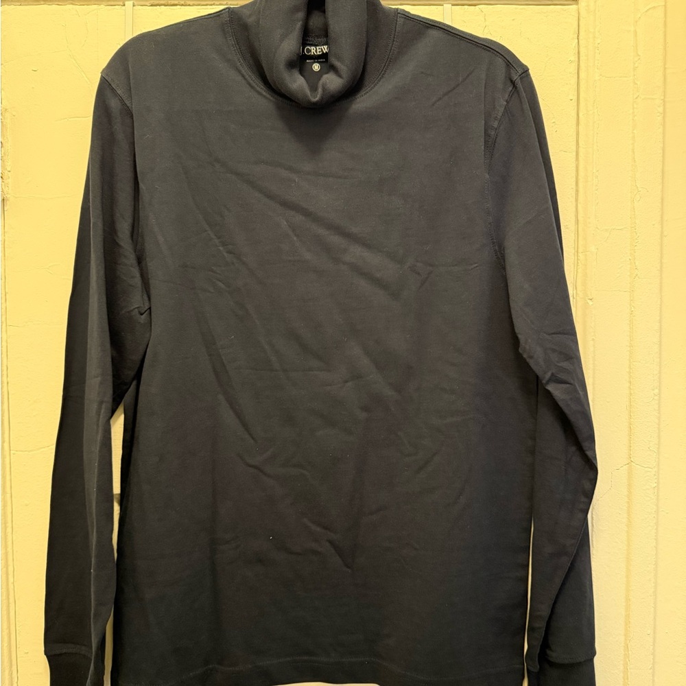 J. Crew Men's Dark Turtleneck Sweater